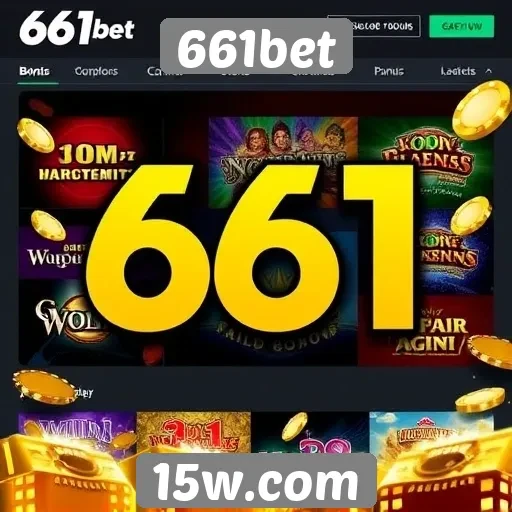 Jogos de casino online são destaque no 661bet